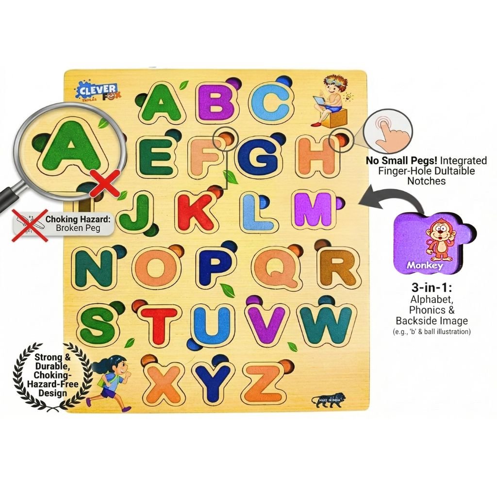 wooden abc alphabet puzzle board for kids – a to z letter learning toy, montessori educational wooden puzzle for toddlers age 2, 3, 4 years, preschool activity board wooden abc alphabet puzzle board for kids – a to z letter learning toy, montessori educational wooden puzzle for toddlers age 2, 3, 4 years, preschool activity board