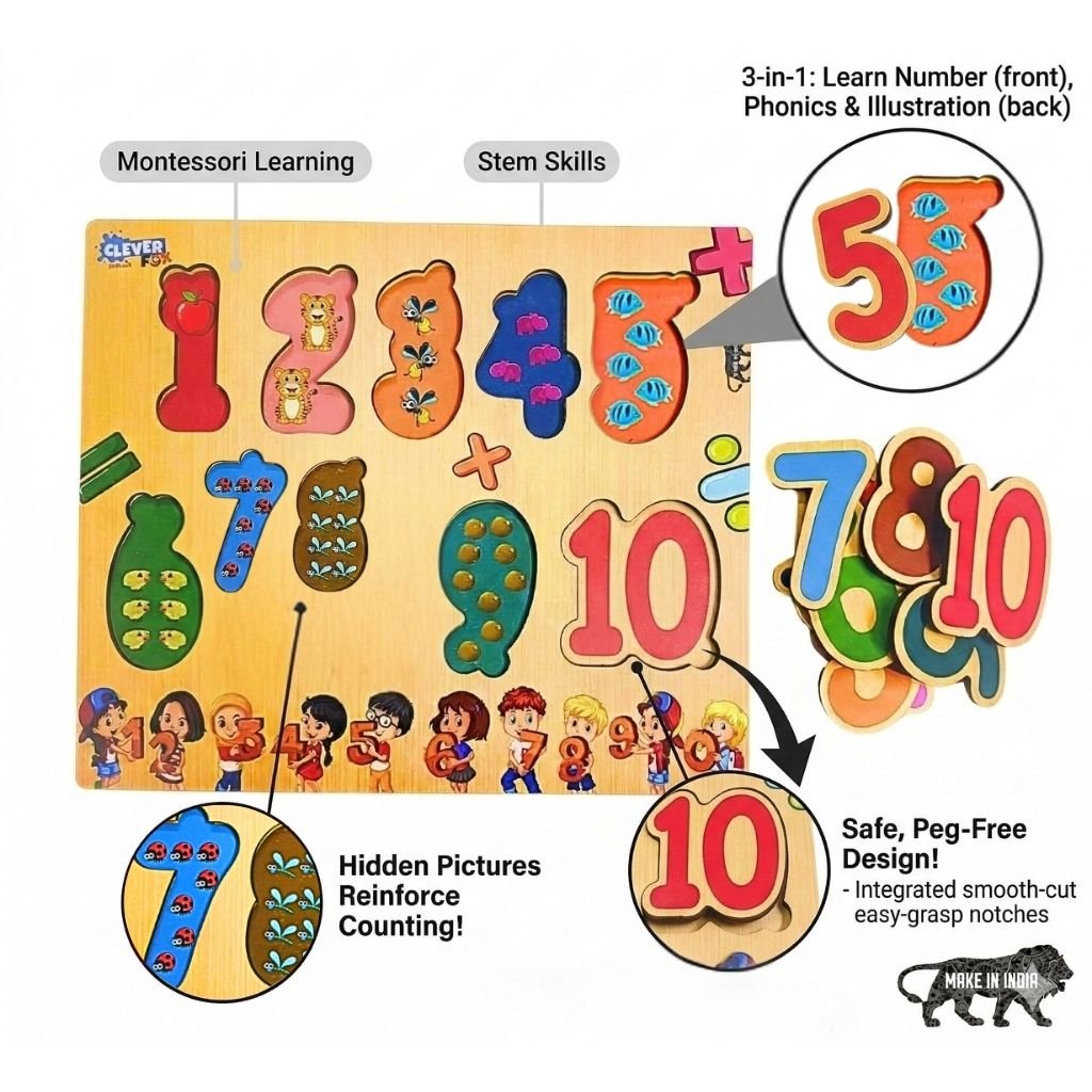wooden number puzzle for kids (1 10) montessori counting & math learning toy for toddlers educational wood number board for age 2, 3, 4 years preschool toddler gift wooden number puzzle for kids (1 10) montessori counting & math learning toy for toddlers educational wood number board for age 2, 3, 4 years preschool toddler gift