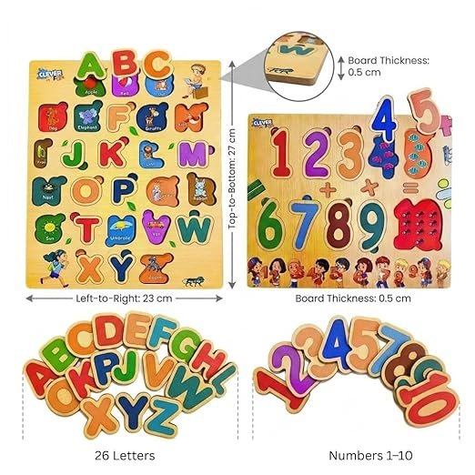2 in 1 wooden alphabet & number puzzle set with interactive phonics – montessori abc & 123 board with double sided chalkboard & whiteboard, marker, chalk – learning toy age 3 5 2 in 1 wooden alphabet & number puzzle set with interactive phonics – montessori abc & 123 board with double sided chalkboard & whiteboard, marker, chalk – learning toy age 3 5